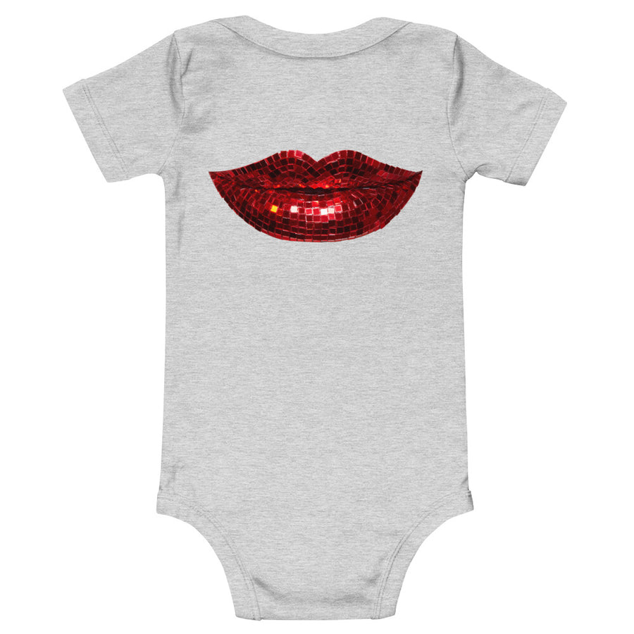 Disco Red Baby One Piece
