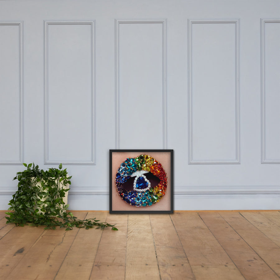 Love Is Love Framed Original Print