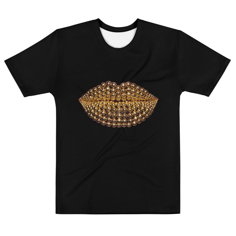 Beads Men's Crew Neck T-shirt Black
