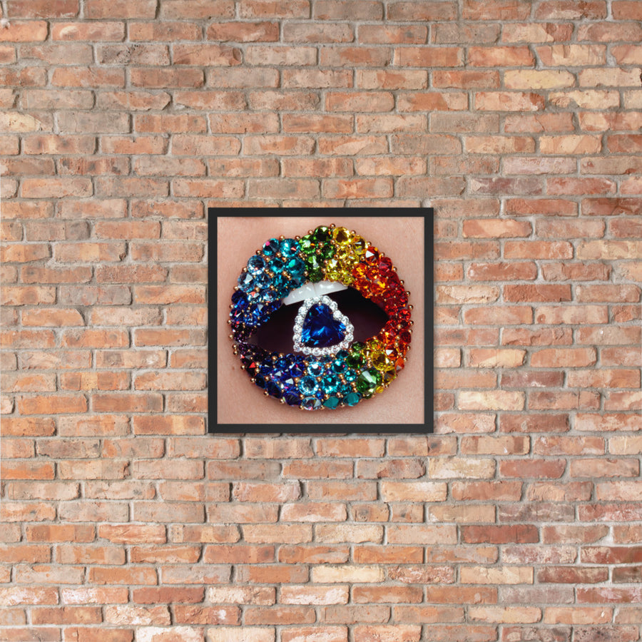 Love Is Love Framed Original Print
