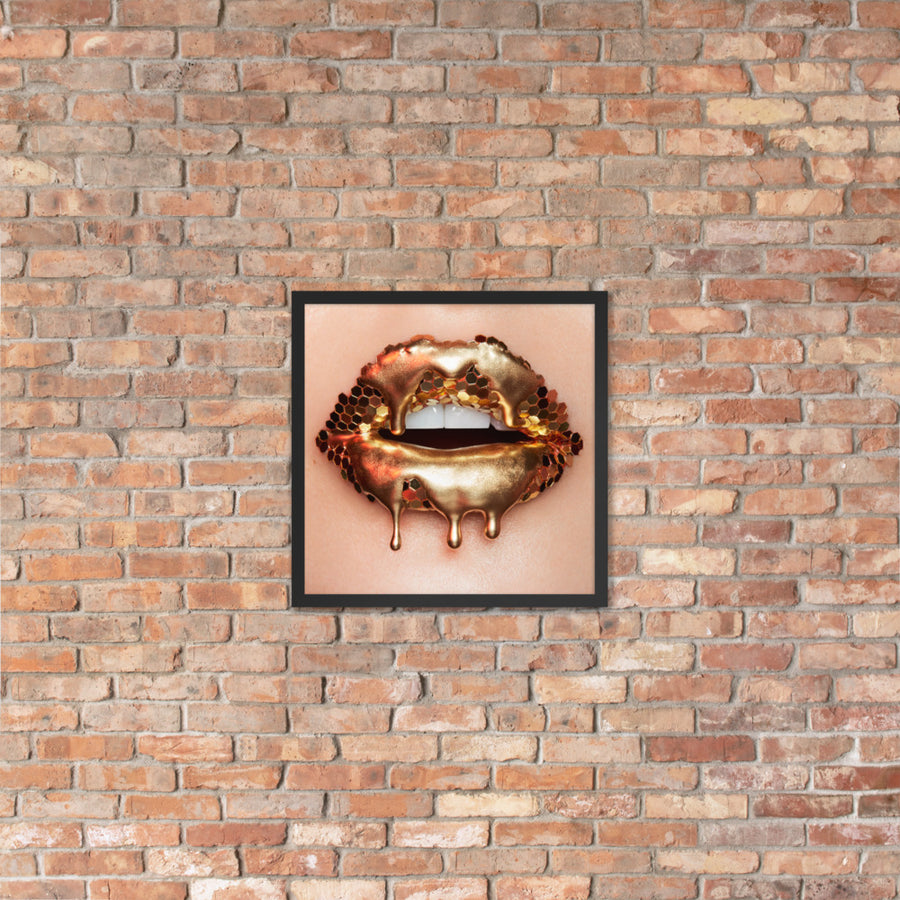 Golden Honey Framed Original Print