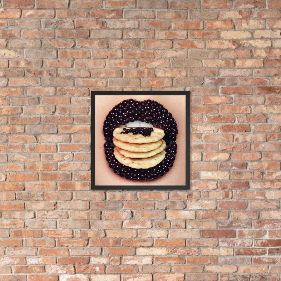 Hors d'Oeuvre Framed Original Print
