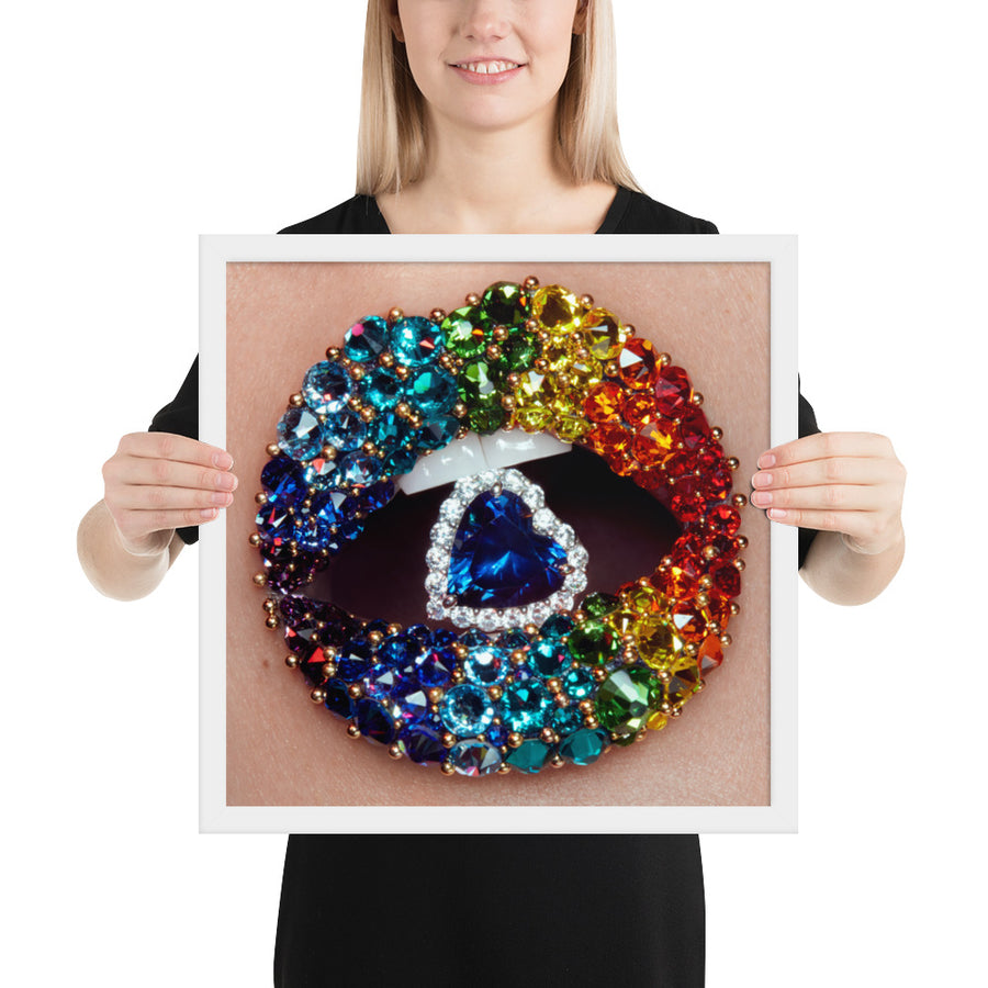 Love Is Love Framed Original Print