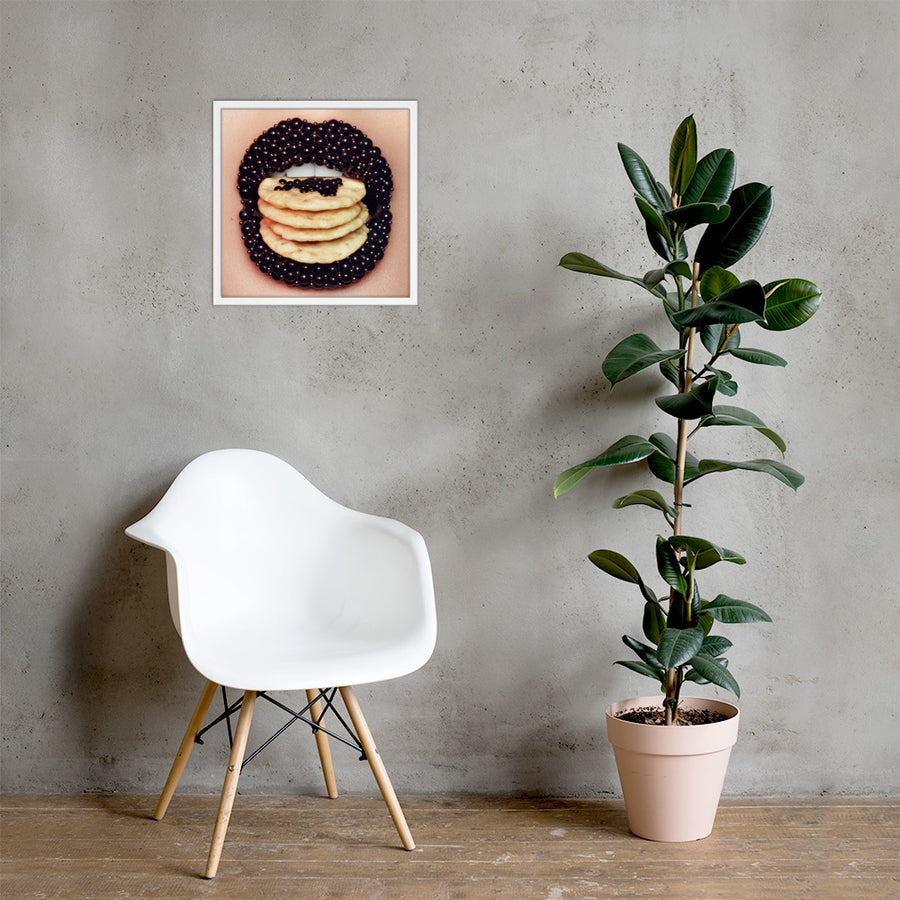 Hors d'Oeuvre Framed Original Print
