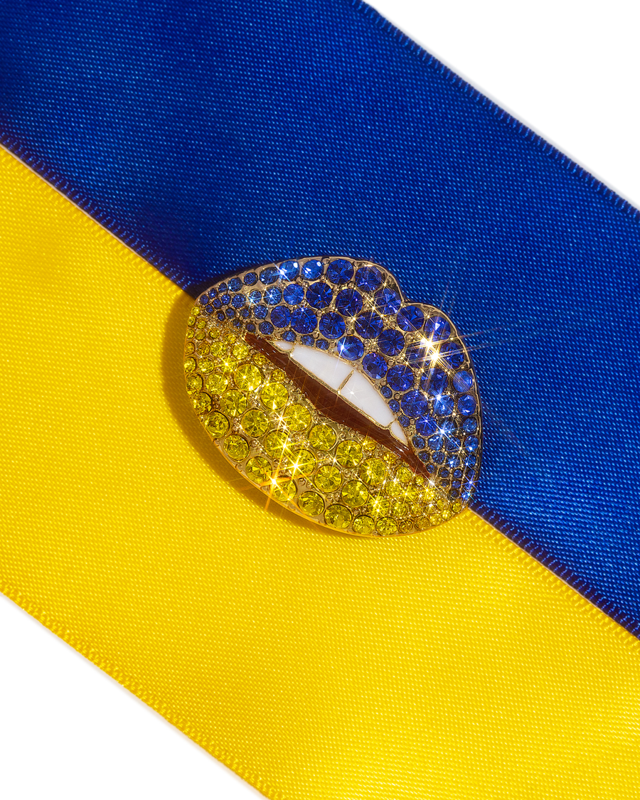 Breathing Canvas Pin/Pendant Ukraine