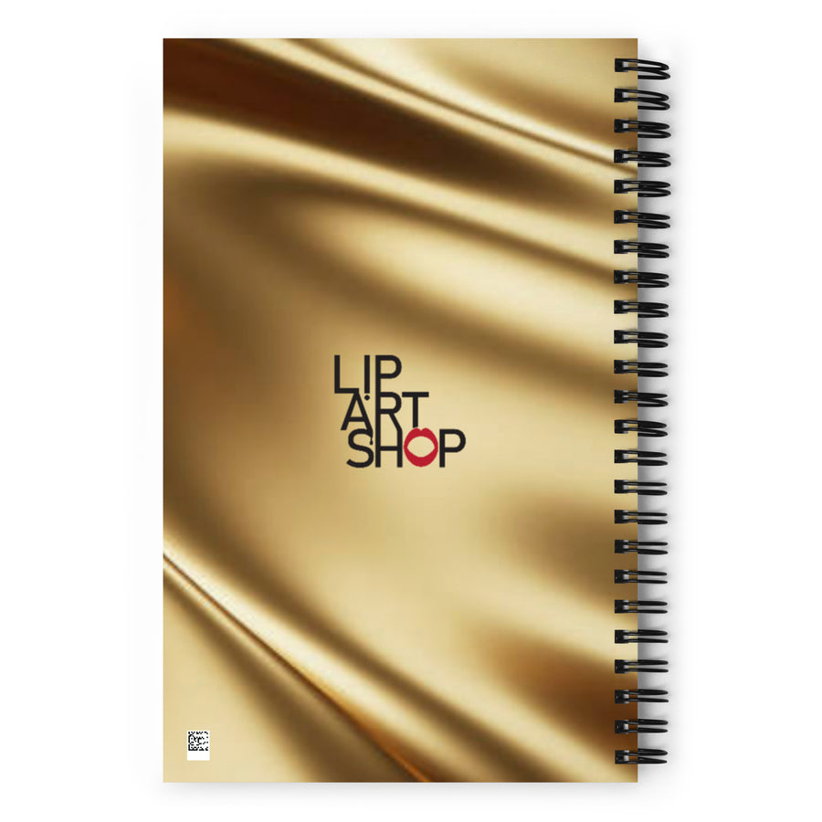 Golden Honey Spiral Notebook