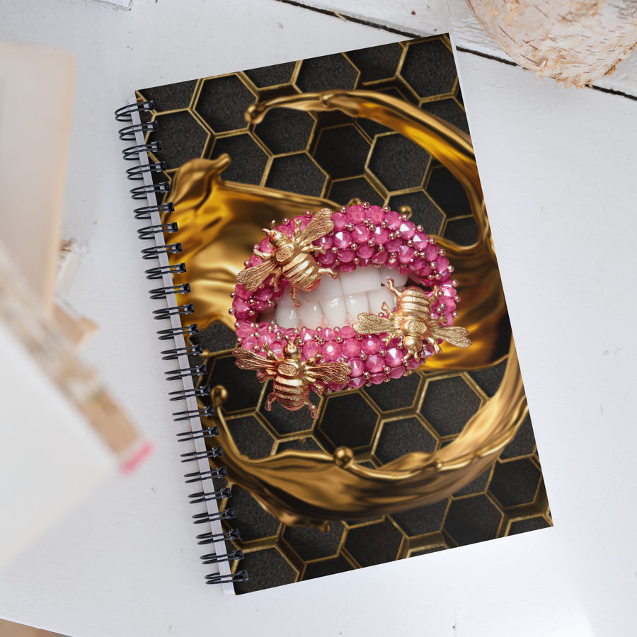 Bumble Bees Spiral Notebook